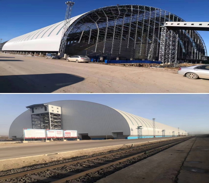 天道倉(cāng)儲(chǔ)物流遷安物流港儲(chǔ)運(yùn)料庫(kù)工程