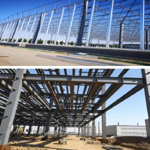 河間國欣農(nóng)村技術服務溫室、產(chǎn)業(yè)園連體倉庫