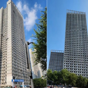 濟南西客站片區(qū)臘山河西側幕墻項目