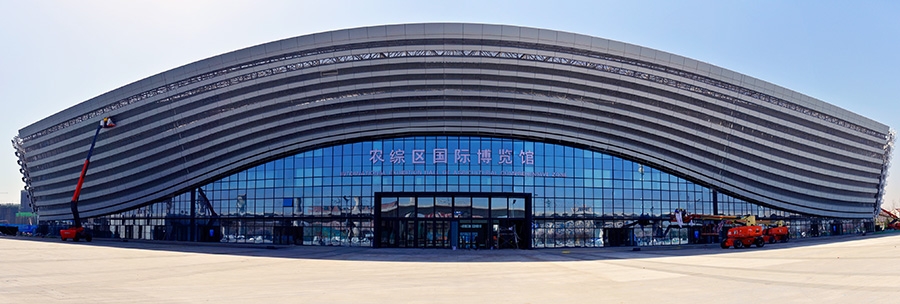 濰坊農(nóng)綜區(qū)國際博覽館幕墻項(xiàng)目